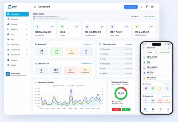 TrendsPlace Dashboard